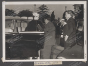 Arrivée de la Princesse Grace et de S.A.S. le Prince Rainier III.