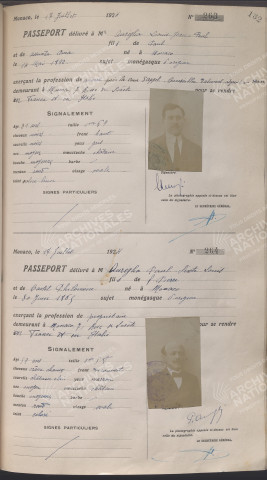 Auréglia, Louis, Jean-Paul