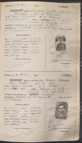 Crovetto, Charles, Maurice