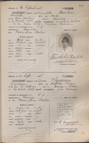 Sangiorgio, Caroline