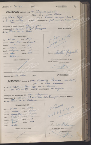 Barbotto, née Médecin, Philomène