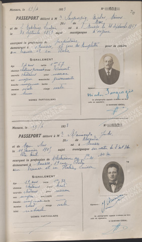 Sangiorgio, Nicolas, Marius