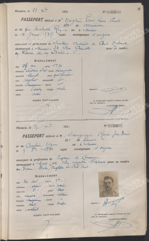 Sangiorgio, René, Jean, Denis