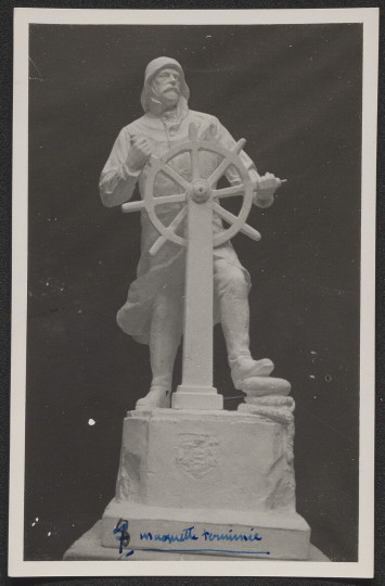 Seconde maquette terminée en plâtre (Archives nationales, DI/13/1).