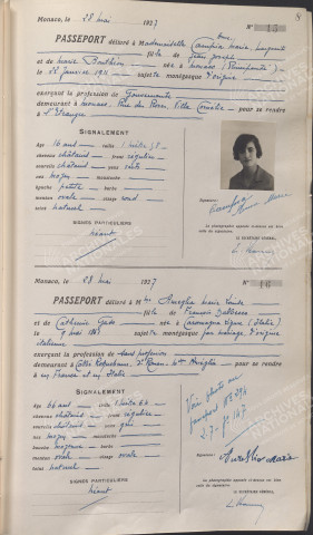 Auréglia, Marie, Louise