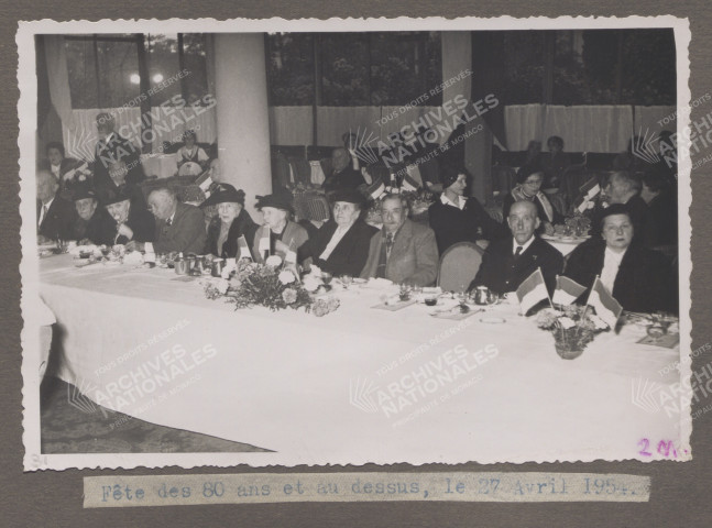 Vue de table.