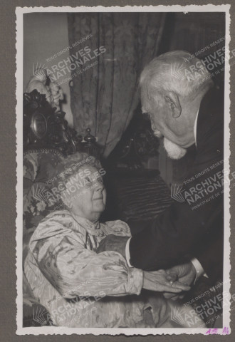 Portrait de Mme Sangiorgio et M. Devissi.