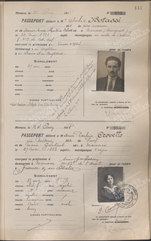 Crovetto, née Médecin, Pauline