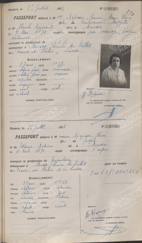 Rapaire, Jeanne, Marie, Thérèse