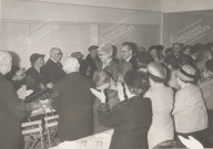 Vue de la table d'honneur.