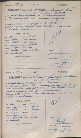 Auréglia, Laurent, Louis