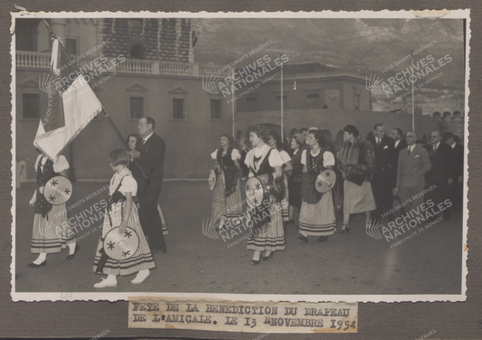 Vue de la procession.