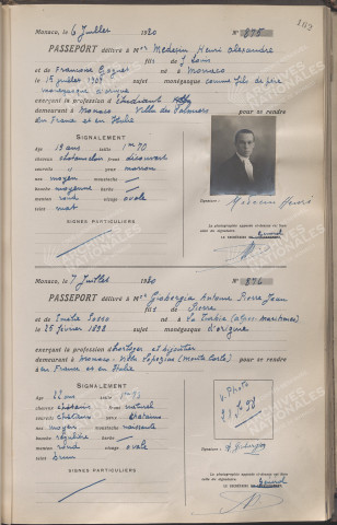 Médecin, Henri, Alexandre