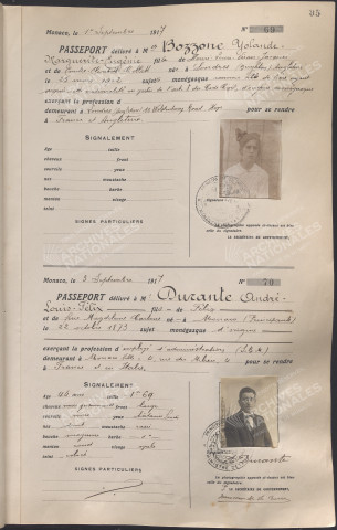 Durante, André, Louis, Félix