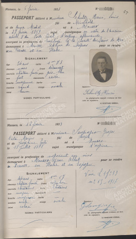 Sangiorgio, Georges, Victor, Marius