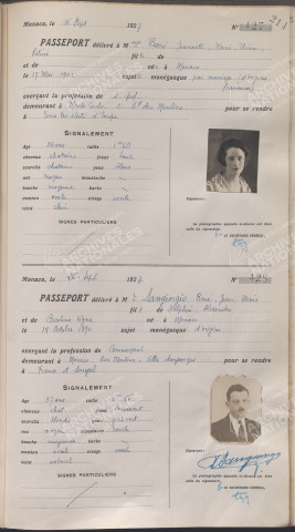 Sangiorgio, René, Jean, Denis