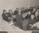 Vue de la table d'honneur.