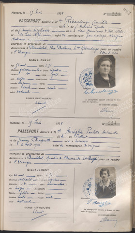 Auréglia, Paulette, Antoinette