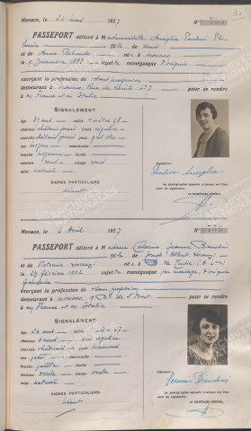 Auréglia, Pauline, Philomène