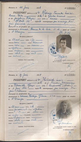 Rapaire, Fernande, Maximilienne, Elise