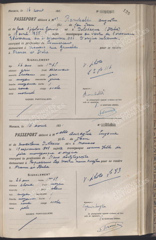Auréglia, Eugénie