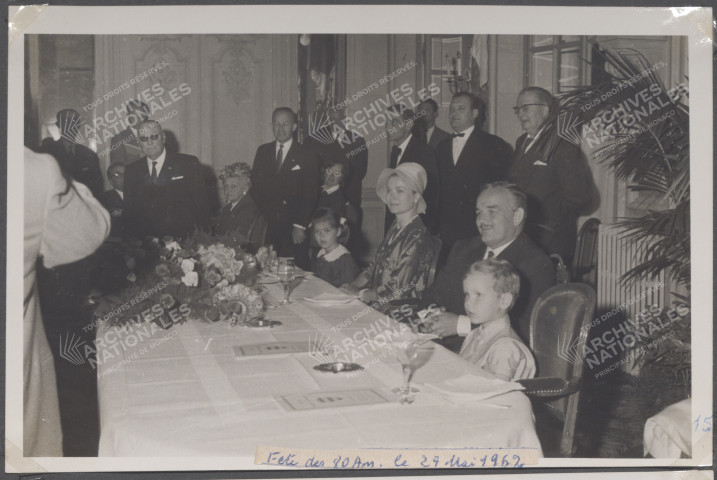 La famille princière.