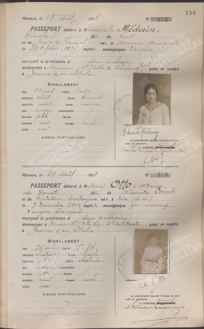 Médecin, Blanche