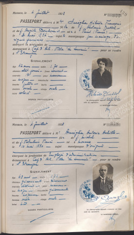 Auréglia, Antonin, Achille