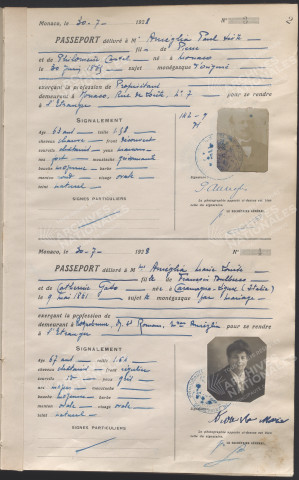 Auréglia, Marie, Louise