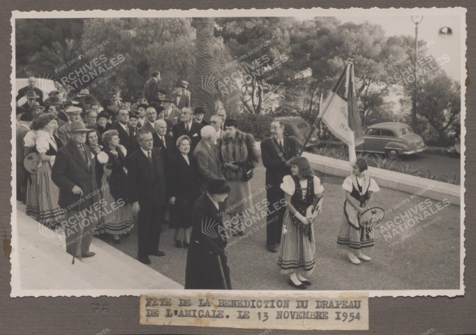Vue de la procession.