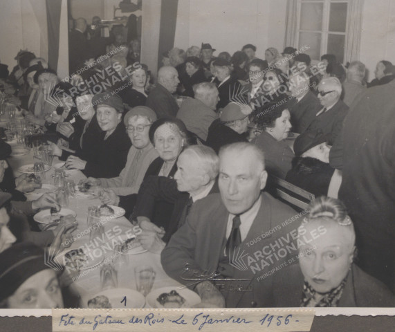 Vue des tables.