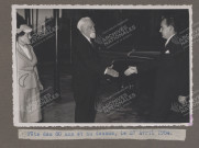 Accueil de S.A.S. le Prince Rainier III.