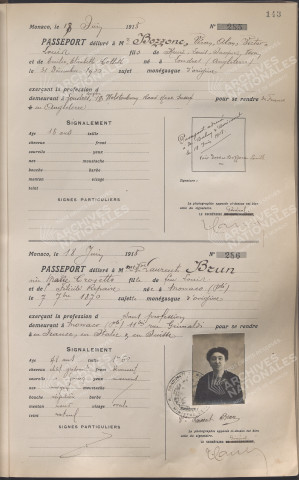 Brun, née Crovetto, Marie