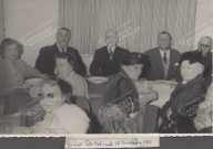 Vue de la table d'honneur.