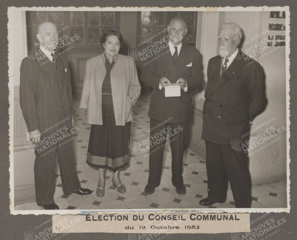 Conseil communal, élection.