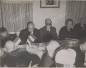 Vue de la table d'honneur.