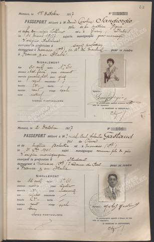 Sangiorgio, Caroline