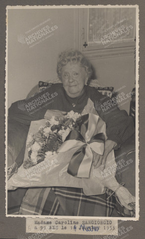 Portrait de Madame Sangiorgio.