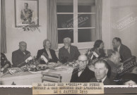 Vue de la table d'honneur.