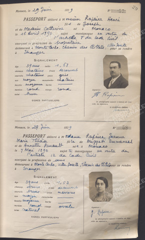 Rapaire, Jeanne, Marie, Thérèse