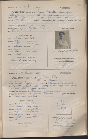 Auréglia, Fanny