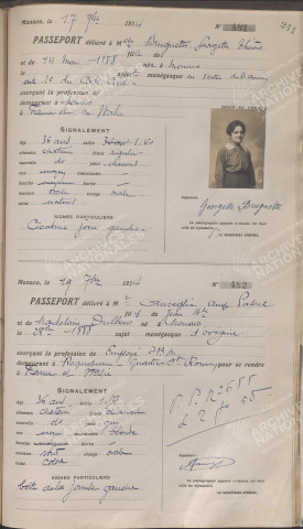 Auréglia, Ange, Pascal