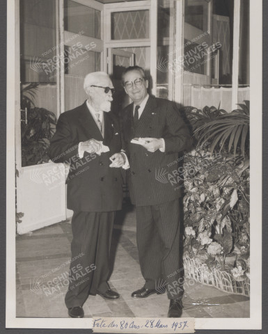 Portrait de François Devissi et Pierre Rey.